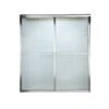 American Standard | Prestige 66" Tall Framed, Bypass, Rain Glass Shower Door - Fits 45-1/2" To 47-1/2" Width Openings