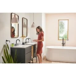 American Standard | Studio S 68" Free Standing Acrylic Soaking Tub With Center Drain And Overflow -Faucet 2549004020 11