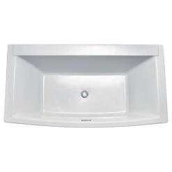 American Standard | Townsend 68" Free Standing Soaking Bathtub With Center Drain -Faucet 2691.0042