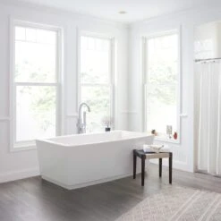 American Standard | Townsend 68" Free Standing Soaking Bathtub With Center Drain -Faucet 2691004020