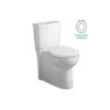 American Standard | Studio Round-Front Two-Piece DUAL FLUSH Toilet With Concealed Trapway, EverClean Surface, PowerWash Rim And Right Height Bowl - Includes Slow-Close Seat 1 American Standard | Studio Round-Front Two-Piece DUAL FLUSH Toilet With Concealed Trapway, EverClean Surface, PowerWash Rim And Right Height Bowl - Includes Slow-Close Seat -Faucet 2795204b