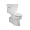 American Standard | Yorkville Pressure-Assisted Elongated 1.6 GPF Toilet Two-piece Toilet -Faucet 2876.016.020
