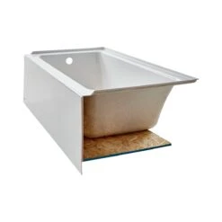 American Standard | Studio 60" Soaking Bathtub For Three Wall Alcove Installation With Left Drain