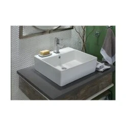 American Standard | Loft 19-5/8" Fire Clay Vessel Bathroom Sink With 1 Hole Drilled With Overflow -Faucet 6268prdlalt0021