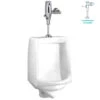 American Standard | Trimbrook 1 GPF Top Spud Urinal - Includes Flushometer -Faucet 6561.017 B2