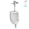 American Standard | Maybrook 0.125 GPF Top Spud Urinal - Includes Flushometer -Faucet 6581.001 B