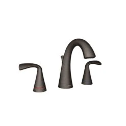 American Standard | Fluent 1.2 GPM Widespread Bathroom Faucet With Red And Blue Indicators And Pop-Up Drain Assembly