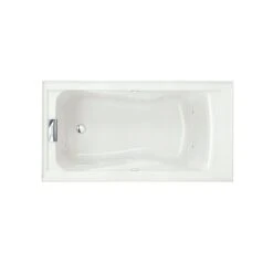 American Standard | Evolution 60" Acrylic Whirlpool Bathtub With Left Hand Drain And EverClean Technology - Lifetime Warranty