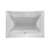 American Standard | Town Square 59-1/2" Acrylic Soaking Bathtub With Center Drain - Lifetime Warranty -Faucet AS 2748 002 011
