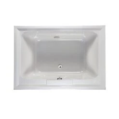 American Standard | Town Square 59-1/2" Acrylic Soaking Bathtub With Center Drain - Lifetime Warranty