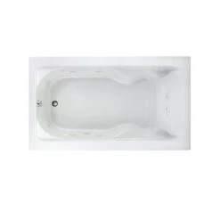 American Standard | Cadet 72" Acrylic Whirlpool Bathtub With Reversible Drain, EverClean Technology, And AcuMassage Jets