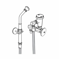 American Standard | Bedpan Cleanser With Volume Regulator