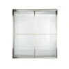 American Standard | Prestige 71-1/2" Tall Framed, Bypass, Clear Glass Shower Door - Fits 56" To 60" Width Openings -Faucet AS AM00790 400 006