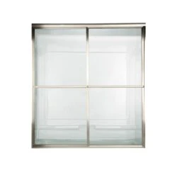 American Standard | Prestige 71-1/2" Tall Framed, Bypass, Clear Glass Shower Door - Fits 56" To 60" Width Openings