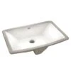 American Standard | Townsend 19-1/2" Vitreous China Undermount Bathroom Sink With Overflow 2 American Standard | Townsend 19-1/2" Vitreous China Undermount Bathroom Sink With Overflow -Faucet american standard 0330000 020 54