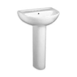 American Standard | Evolution 24" Pedestal Lavatory Sink Combo With 4" Centers - Less Pedestal Leg