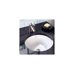 American Standard | Orbit 12-3/4" Undermount Porcelain Bathroom Sink -Faucet american standard 0630 000 application sho 124
