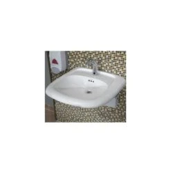 American Standard | Murro 21-1/4" Wall Mounted Porcelain Bathroom Sink With EverClean Technology -Faucet american standard 0955 901ec application s 180