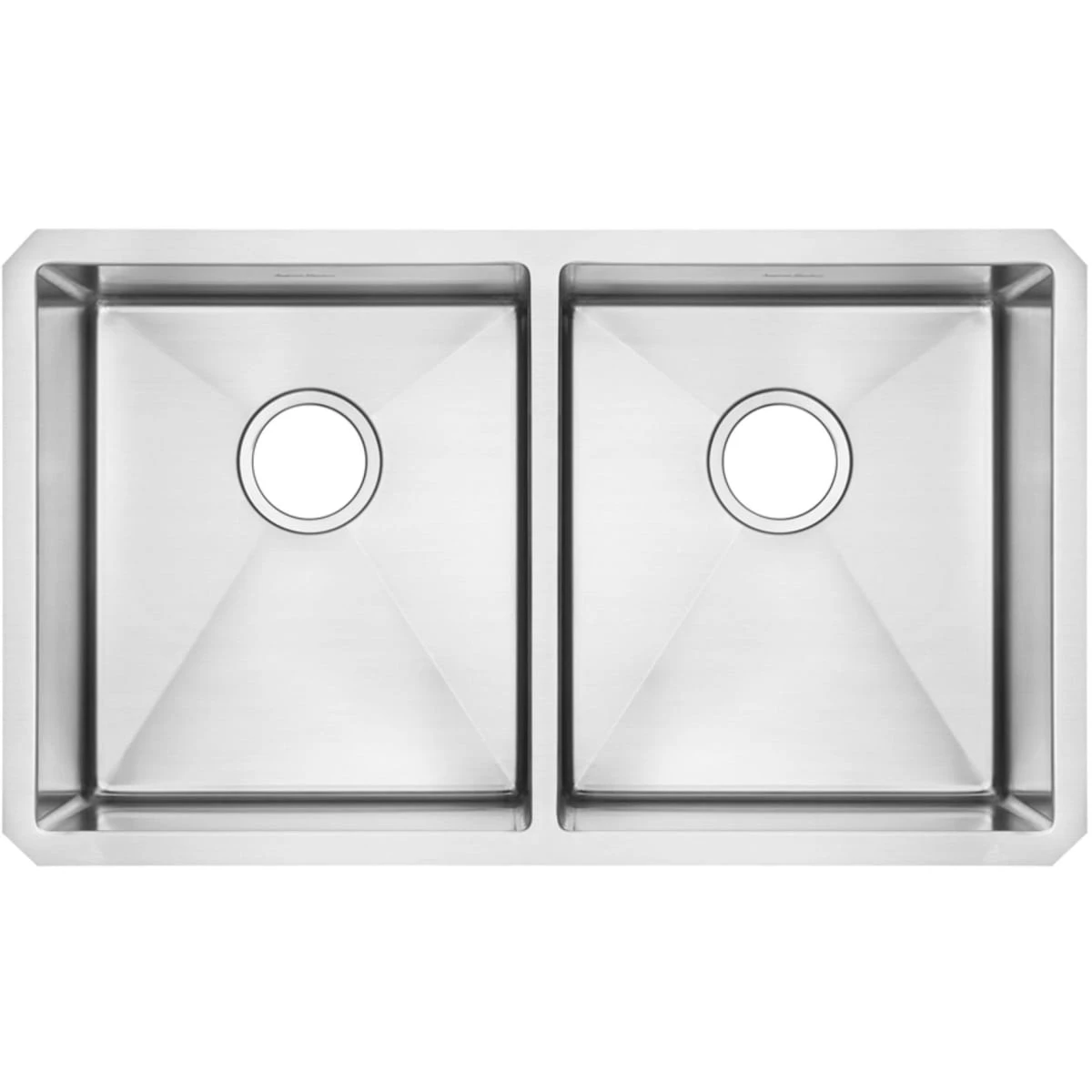 American Standard | Pekoe 29" Double Basin Stainless Steel Kitchen Sink For Undermount Installations - Drains Included 3 American Standard | Pekoe 29" Double Basin Stainless Steel Kitchen Sink For Undermount Installations - Drains Included