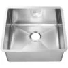 American Standard | Pekoe 23" Single Basin Stainless Steel Kitchen Sink For Undermount Installations - Drain Included