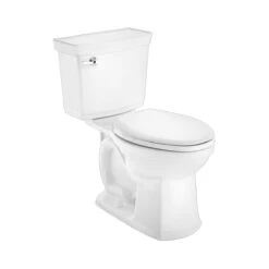 American Standard | Ultima Elongated Two-Piece Toilet With VorMax Flushing, Right Height Bowl, EverClean Surface And CleanCurve Rim Technologies