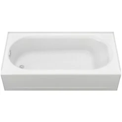 American Standard | Princeton 60" Americast Bathtub With Left Hand Drain - Lifetime Warranty - Drain Included