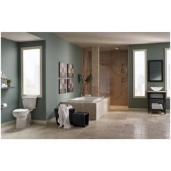 American Standard | Evolution 60" Fiberglass Acrylic Air Bathtub With Reversible Drain And EverClean Technology -Faucet american standard 2422 068c alternative 1 9