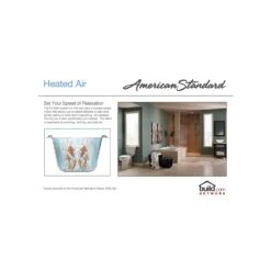 American Standard | Evolution 60" Acrylic Air / Whirlpool Combo Bathtub With Left Hand Drain And EverClean Technology - Lifetime Warranty -Faucet american standard 2425 v618c technology g 1488