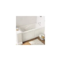 American Standard | Evolution 60" Acrylic Whirlpool Bathtub With Right Hand Drain And EverClean Technology - Lifetime Warranty -Faucet american standard 2425vc rho application sh 94
