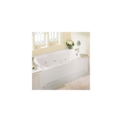 American Standard | Cambridge 60" Americast Whirlpool Bathtub With Right Hand Drain, EverClean Technology, And AcuMassage Jets - Lifetime Warranty -Faucet american standard 2461 028wc application s 104