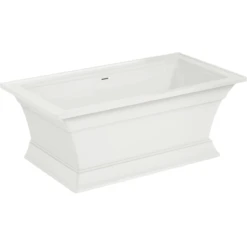 American Standard | Town Square S 68" Free Standing Acrylic Freestanding Tub With Center Drain