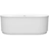American Standard | Studio S 68" Free Standing Acrylic Soaking Tub With Center Drain And Overflow -Faucet american standard 2549004 020 315668
