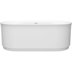 American Standard | Studio S 68" Free Standing Acrylic Soaking Tub With Center Drain And Overflow