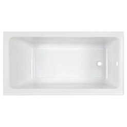 American Standard | Studio 60" L X 32" W Three Wall Alcove Acrylic Soaking Tub With Right Drain And Overflow -Faucet american standard 2574 102 alternate image 64