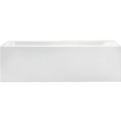 American Standard | Studio 60" L X 32" W Three Wall Alcove Acrylic Soaking Tub With Left Drain And Overflow