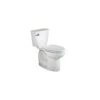 American Standard | Cadet 3 Elongated Two-Piece Toilet With EverClean Technology - Left Mounted Tank Lever (10" Rough-In)