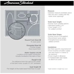 American Standard | Cadet 3 Elongated Two-Piece Toilet With EverClean Technology - Left Mounted Tank Lever (10" Rough-In) -Faucet american standard 270cb101 alternate image 75