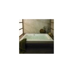 American Standard | Town Square 59-1/2" Acrylic Air / Whirlpool Combo Bathtub With Center Drain, EcoSilent System, EverClean Technology, Heated Air Blower, AcuMassage Jets, And Chromatherapy Lighting - Lifetime Warranty -Faucet american standard 2748 448wck2 application 192