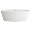 American Standard | Coastal Serin 68-3/4" Acrylic Free Standing Soaking Bathtub With Center Drain -Faucet american standard 2765 034 020 6141779