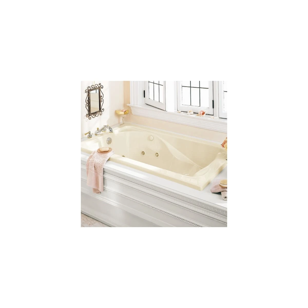 American Standard | Cadet 72" Acrylic Whirlpool Bathtub With Reversible Drain, EverClean Technology, And AcuMassage Jets 9 American Standard | Cadet 72" Acrylic Whirlpool Bathtub With Reversible Drain, EverClean Technology, And AcuMassage Jets - Image 7