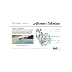American Standard | Cadet 72" Acrylic Whirlpool Bathtub With Reversible Drain, EverClean Technology, And AcuMassage Jets 15 American Standard | Cadet 72" Acrylic Whirlpool Bathtub With Reversible Drain, EverClean Technology, And AcuMassage Jets -Faucet american standard 2774 018wc technology g 1050