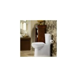 American Standard | Tropic Elongated One-Piece Toilet With Concealed Trapway, EverClean Surface, PowerWash Rim And Right Height Bowl - Includes Slow-Close Seat -Faucet american standard 2786 128 application sho 131