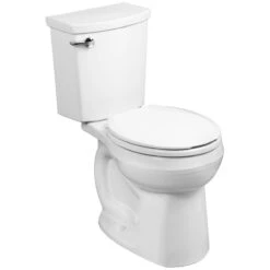 American Standard | H2Optimum Round Two-Piece Toilet With Siphon Jet Technology