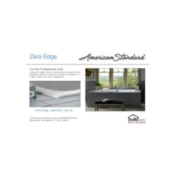 American Standard | Studio 72" Acrylic Soaking Bathtub With Reversible Drain - Lifetime Warranty -Faucet american standard 2940 002 technology gra 1703