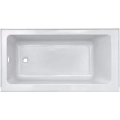 American Standard | Studio 60" Soaking Bathtub For Alcove Installations With Right Drain 10 American Standard | Studio 60" Soaking Bathtub For Alcove Installations With Right Drain -Faucet american standard 2973 102 overhead view 73