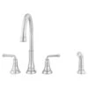 American Standard | Delancey Double Handle Widespread Kitchen Faucet - Includes Side Spray -Faucet american standard 4279701 002 13