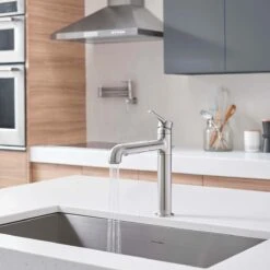 American Standard | Studio S 1.8 GPM Single Hole Pull Out Kitchen Faucet With Dock-Tite Technology -Faucet american standard 4803 100 alternate view 14