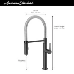 American Standard | Studio S 1.8 GPM Single Hole Pre Rinse Kitchen Faucet -Faucet american standard 4803 35 alternate image 75