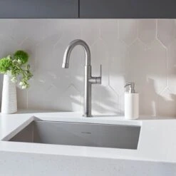 American Standard | Studio S 1.8 GPM Single Hole Pull Down Bar Faucet With Re-Trax Technology -Faucet american standard 4803 410 alternate view 35