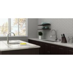 American Standard | Edgewater Pre-Rinse Spray Kitchen Faucet -Faucet american standard 4932 350 lifestyle image 9